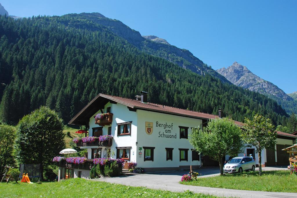Berghof Am Schwand Otel Hinterhornbach Dış mekan fotoğraf